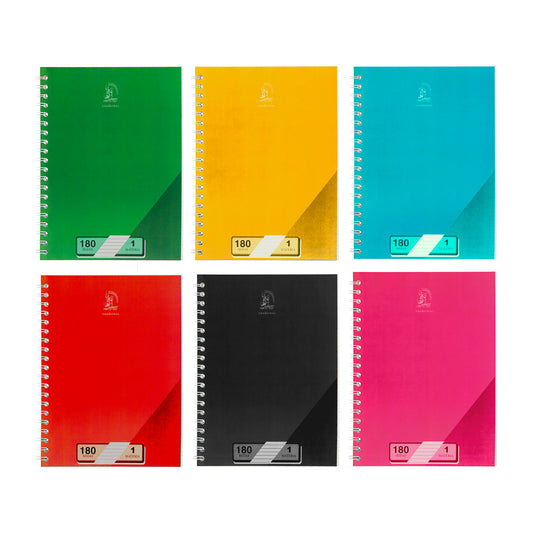 Cuaderno 5 Materias (180Hojas)