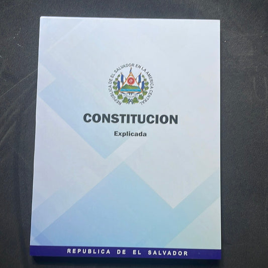 Constitucion De El Salvador Explicada