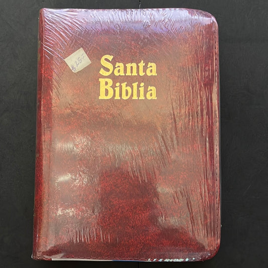 Biblia Con Forro Vino Tinto  rv1960