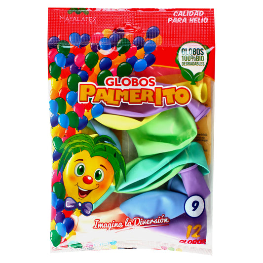 Globos Vejigas  Palmerito #9 (bolsa 100 u)