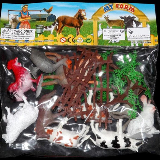 juego Bolsa de Animalitos de la granja