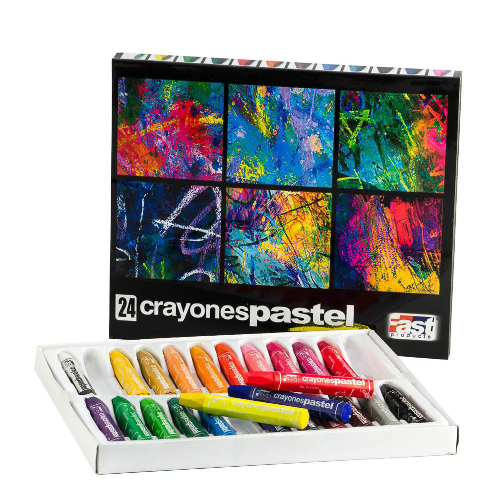 Yeso Pastel 24 Colores